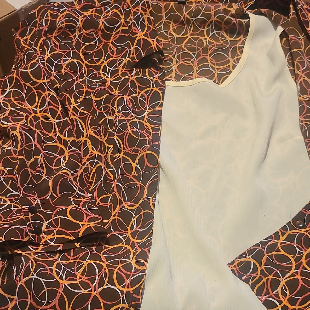 Elementz Multicolor Abstract Pattern Top - image 5